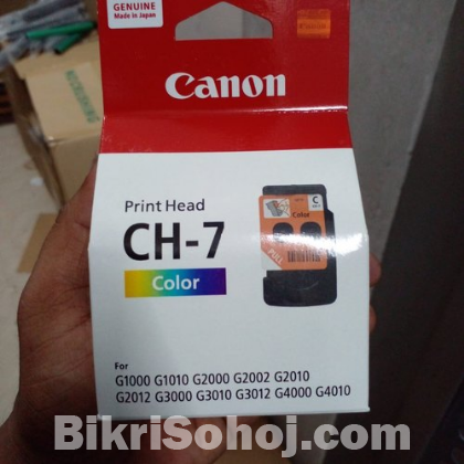 Canon Genuine CA 92 CH-7 Printhead Tri Color Cartridge